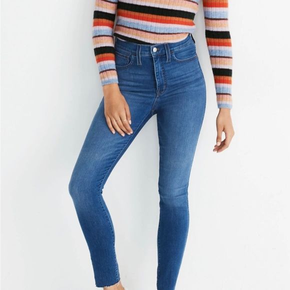 Madewell Denim - Madewell 10" High-Rise Roadtripper Authentic Skinny Jeans Size 27